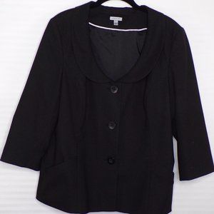 Semantiks Black Blazer, Sz 14